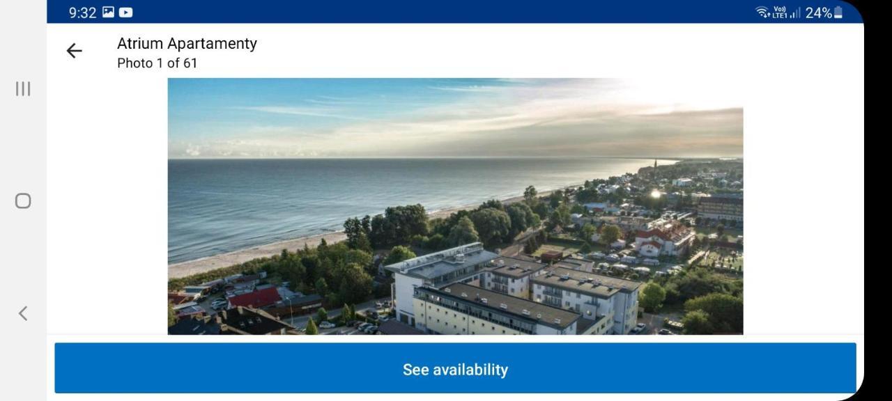 Apartament Atrium Promenada Sarbinowo Zewnętrze zdjęcie